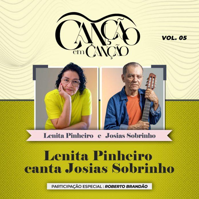 “Lenita Pinheiro Canta Josias Sobrinho” e o amor pela música “Lenita Pinheiro Canta Josias Sobrinho”. Capa. Reprodução