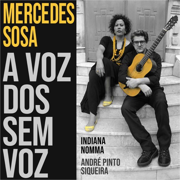"Mercedes Sosa: A Voz dos Sem Voz". Capa. Reprodução