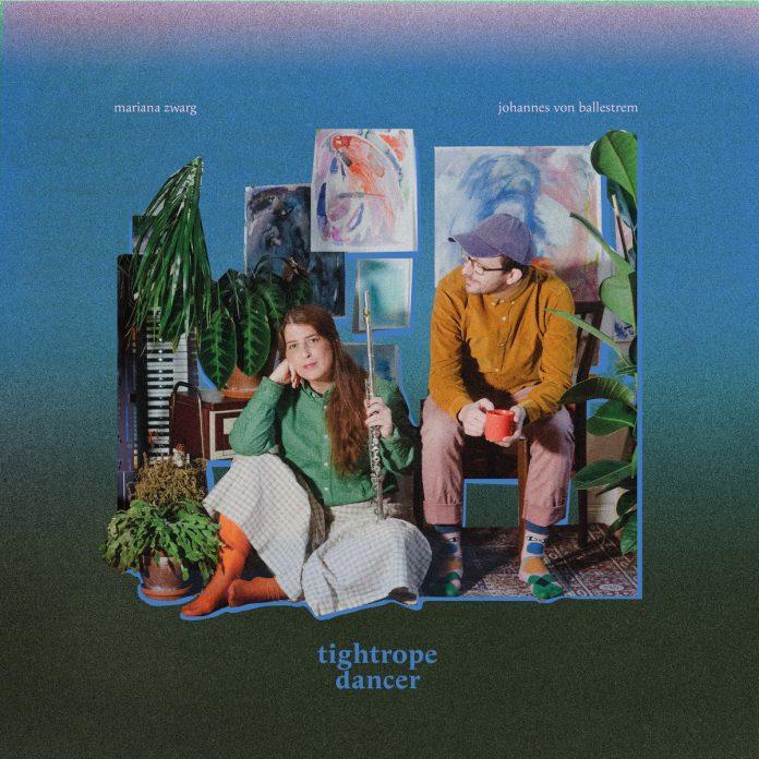 A música necessária de Mariana Zwarg e Johannes von Ballestrem "Tightrope Dancer". Capa. Reprodução