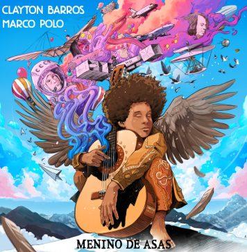 Clayton Barros homenageia Paulo Rafael em “Menino de Asas” "Menino de Asas". Capa. Reprodução