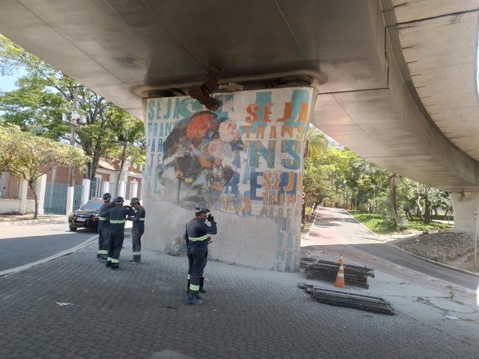 Prefeitura apaga grafites em São Paulo
