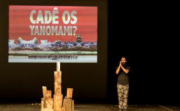 Produção teatral estudantil é destaque no Itaú Cultural Cena de "Figueiredo", solo de Pedro Vilela - foto: Pedro Sardinha/ divulgação