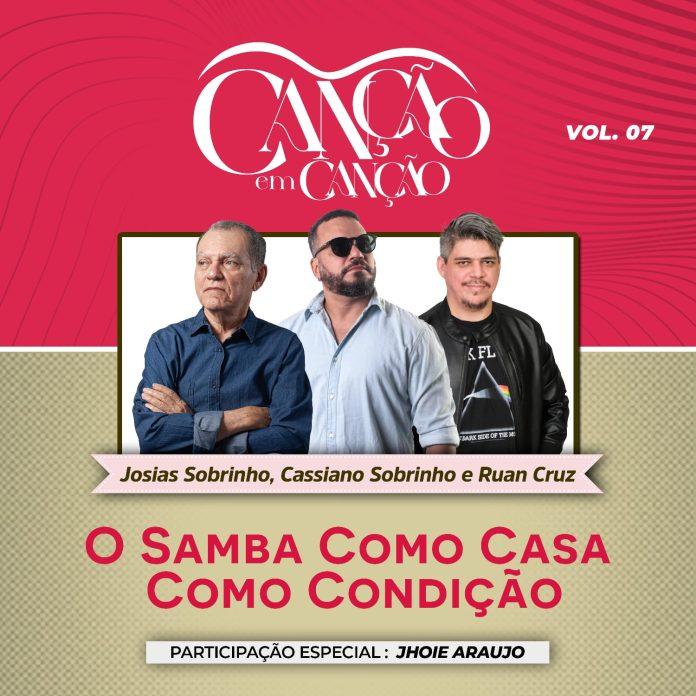 Josias Sobrinho, veia e alma de sambista "O Samba Como Casa Como Condição". Capa. Reprodução
