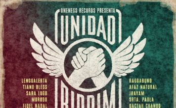 “Unidad Riddim”: uma volta ao mundo do reggae "Unidad Riddim (Oneness Records Presenta)" - capa/ reprodução