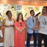 O múltiplo Claudio Lima em dose dupla no Centro Cultural do Ministério Público Claudio Lima fala durante abertura das exposições - foto: CCOM-MPMA/ reprodução