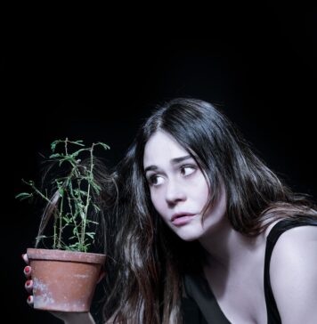 ‘A Árvore’, as metáforas e a Alessandra Negrini A atriz Alessandra Negrini, em "A Árvore", seu primeiro monólogo