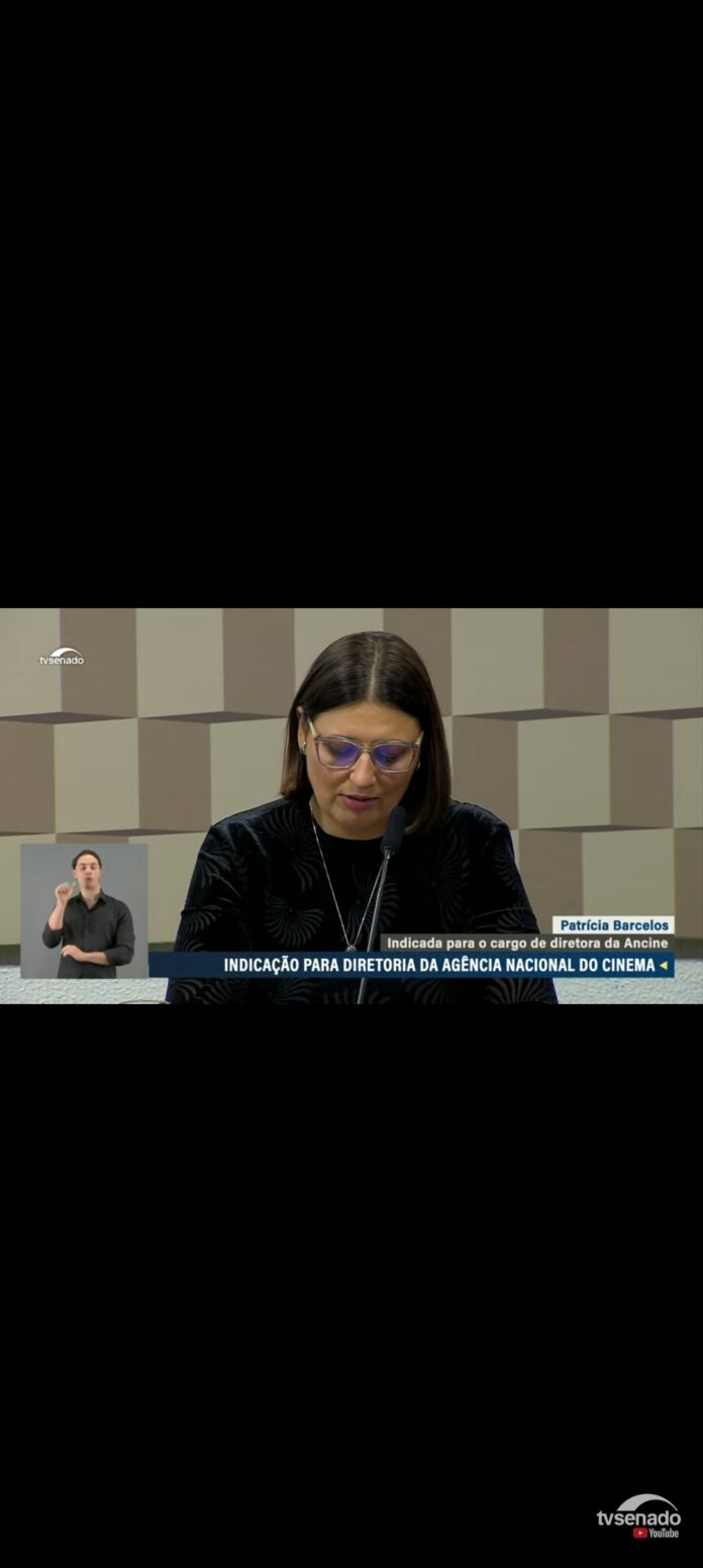 Por unanimidade, Patricia Barcelos é aprovada para direção da Ancine