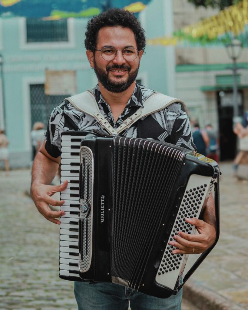 O acordeonista Rui Mário - foto: divulgação