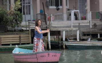 “A literatura estica a vida da gente” Denise Fraga em cena de "Livros restantes" - foto: divulgação