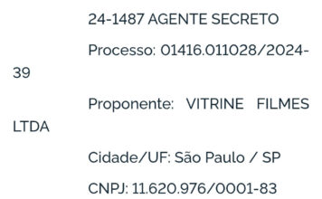 Ancine autorizou captação para ‘O Agente Secreto’ dois dias após vitória no Globo de Ouro
