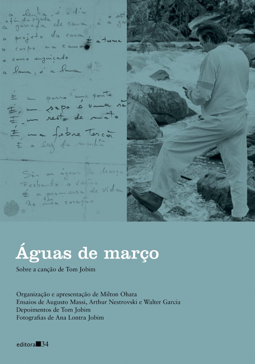 "Águas de março — Sobre a canção de Tom Jobim" - capa/ reprodução