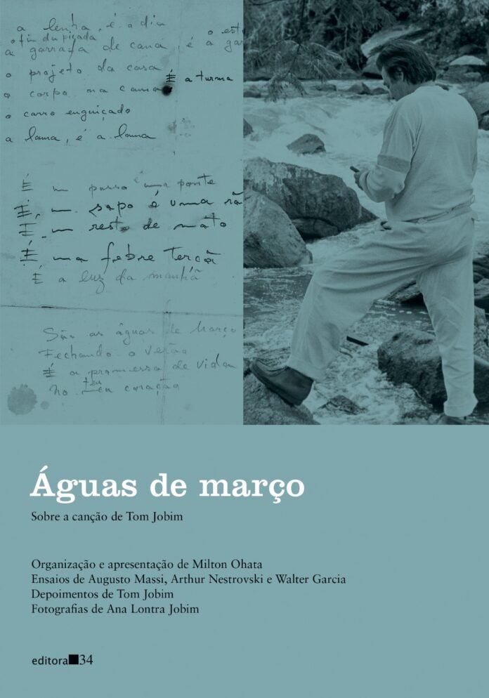 Águas de março e sempre "Águas de março — Sobre a canção de Tom Jobim" - capa/ reprodução