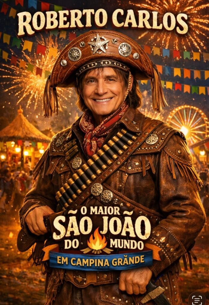 Roberto Carlos faz 85 anos em frenética atividade e polemiza no São João do Nordeste