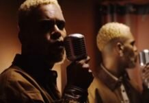 Hiran: o rap pode ser gay? Hiran vira as costas para o espelho no videoclipe de "Safadin Goxtosin" (2024), com participação de RDD, do grupo Àttøøxxá – foto reprodução YouTube
