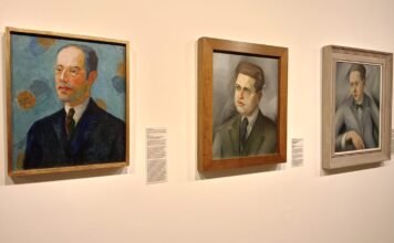 A versatilidade e grandeza de Tarsila do Amaral Os retratos de Mário e Oswald de Andrade e Sérgio Milliet - telas de Tarsila do Amaral fotografadas por Zema Ribeiro