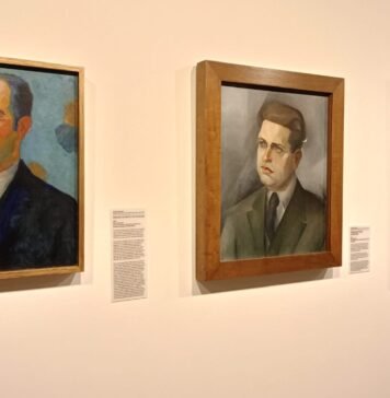A versatilidade e grandeza de Tarsila do Amaral Os retratos de Mário e Oswald de Andrade e Sérgio Milliet - telas de Tarsila do Amaral fotografadas por Zema Ribeiro