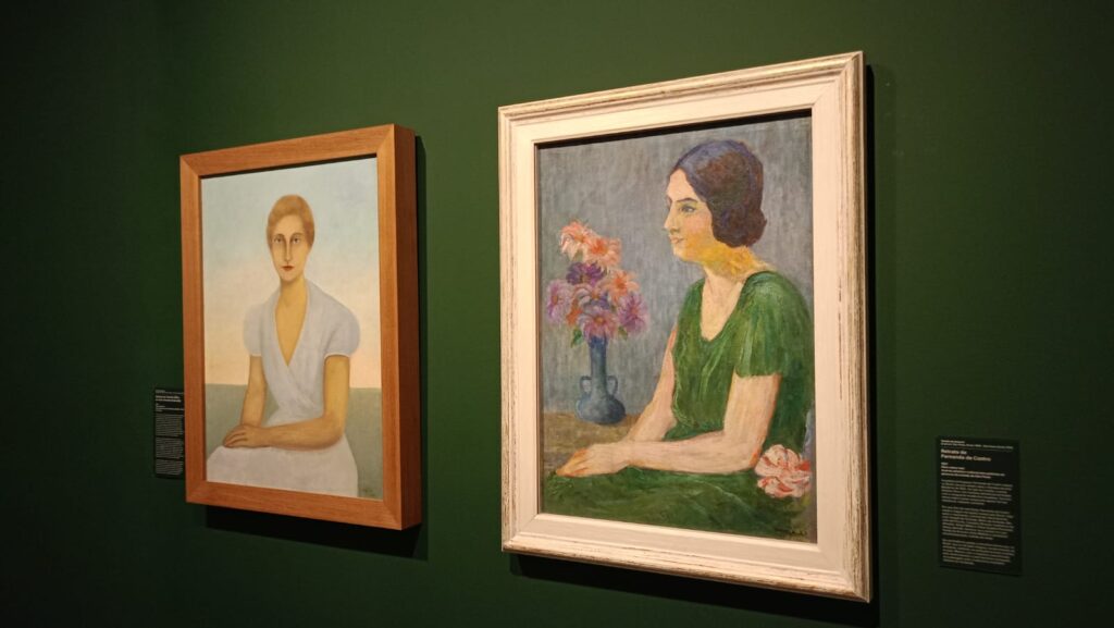 Os retratos de Verinha e Fernanda de Castro
