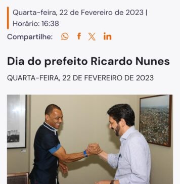 Relação do prefeito Ricardo Nunes com produtora de ‘Dark Horse’ é antiga