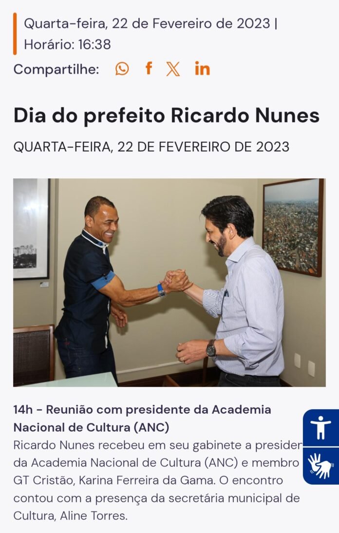 Relação do prefeito Ricardo Nunes com produtora de ‘Dark Horse’ é antiga