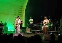 O samba-punk da mundo livre s/a no Parque da Cidade mundo livre s/a no palco do Festival de Inverno Sesc 2026 - foto: Zema Ribeiro